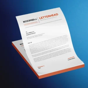 ورق مراسلات عدد 1000 | ورق وودفري